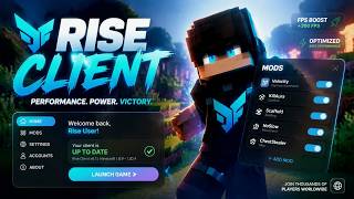 Rise Client - The Best Free Minecraft Hacked Client for Java in 2026! (1.8.9 - 1.21.11+)