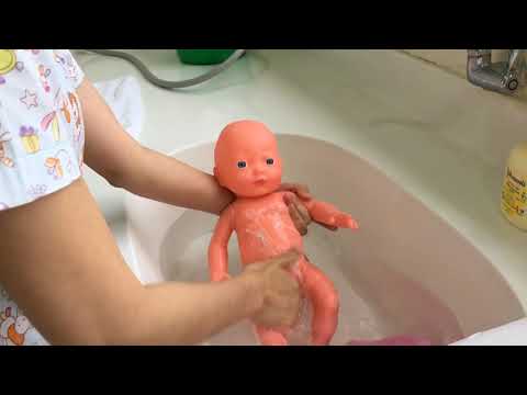 NSY การอาบน้ำทารก