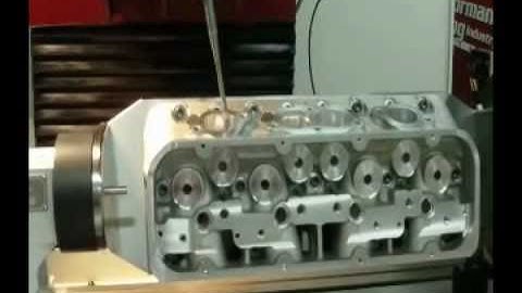 Millport Super Red Rhino 5 Axis CNC Automotive Cylinder Porting & Machining Center