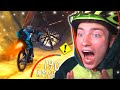 Mit 190KMH durch den XXL TUNNEL! | Fahrrad Simulator