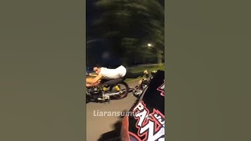 Thumbnail of balap liar dikota medan 1000meter #viral #rxking #balapliar #balapmotor #dragbike #shorts