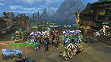 MooreaTv World of Warcraft BfA multiboxing 5 - finishing guild outland dungeon hero achievement