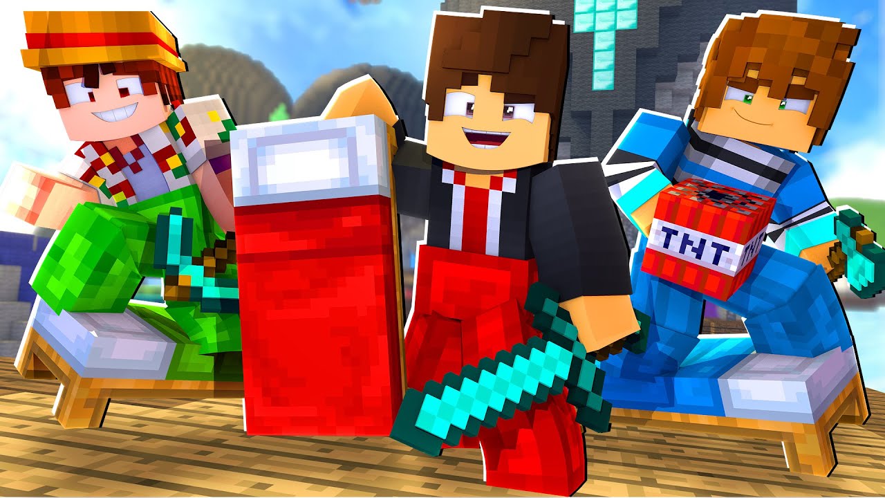 LIVE - JP E MCFLY JOGANDO MINIGAMES COM INSCRITOS NO MINECRAFT ! 