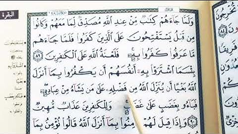تعلم قراءة سورة البقرة (الصفحة ١٤ ) بالتجويد والأحكام Read Al-Baqarah with Tajweed