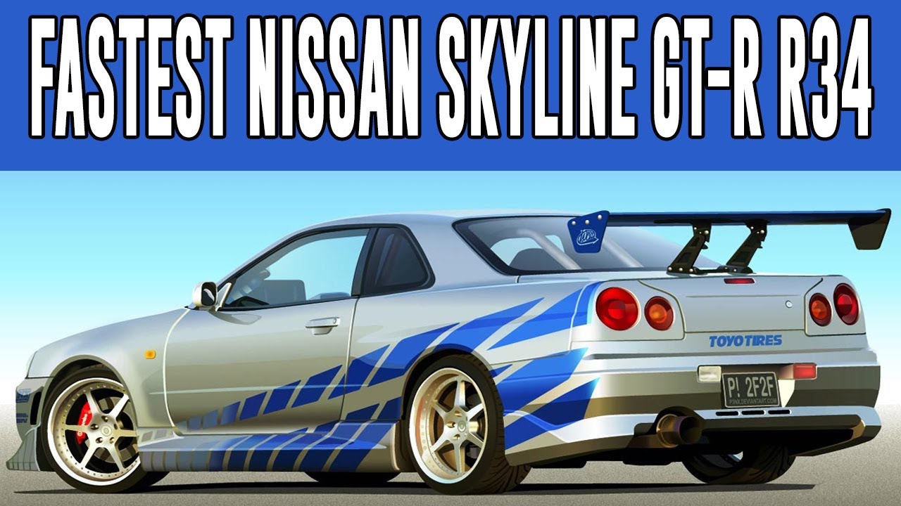 Forza 5 Fastest Fast And The Furious Nissan Skyline GT-R R34 (228.7mph)