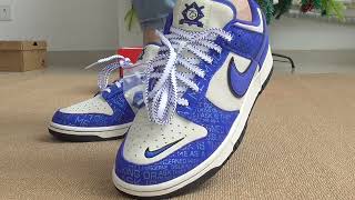 PK GOD Nike Dunk Low Jackie Robinson On Foot Review