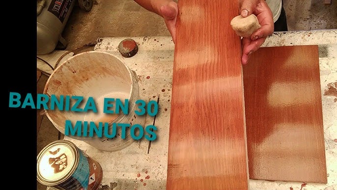 Se puede pintar una madera barnizada? –