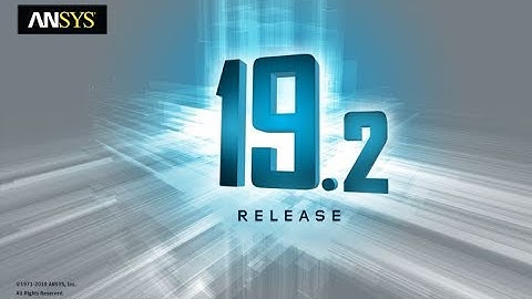 Ansys 19.2 Workbench interface tutorial