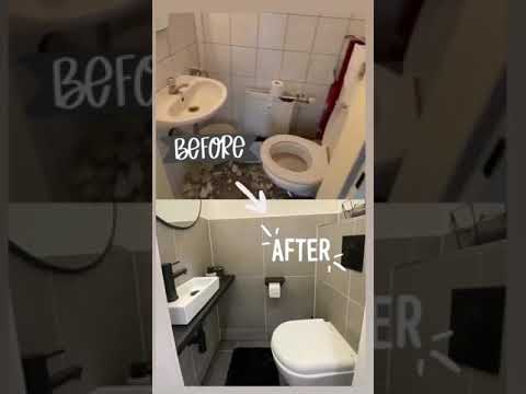 Video: Die Toilette mit Fliesen fertigstellen: Ideen. Renovierung des Badezimmers