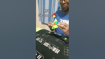 Pyraminx solved in 5.76 seconds 🔥❤️ #shorts #pyraminx #cube #viral #fyp