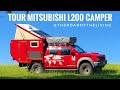 TOUR MITSUBISHI L200 CAMPER ARTESANAL #popupcamper #mistsubishi #l200