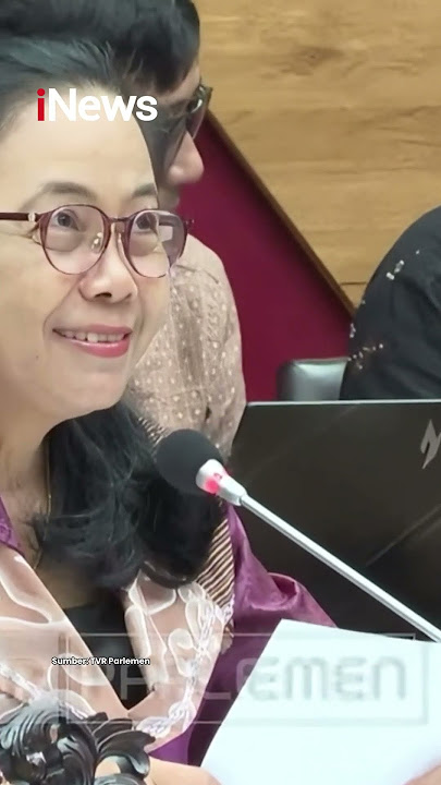 Momen Melly Goeslaw Nyanyikan Lagu untuk Guru Saat Rapat DPR