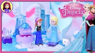 Lego Junior Disney Princess Anna & Elsa's Frozen Playground Build Review Silly Play Kids Toys screenshot 5