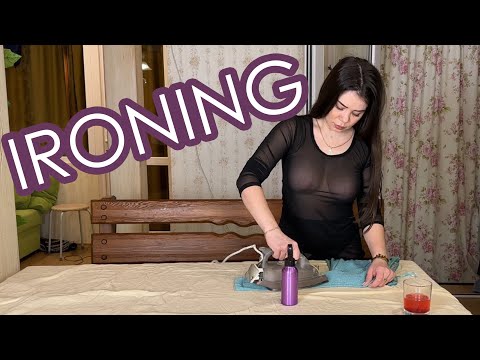 Ironing with me