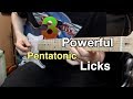 3 Powerful Pentatonic Licks ( With Tabs!)