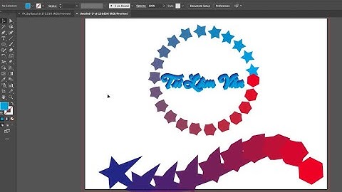 ✔️  Bài 9: Hướng dẫn sử dụng hiệu ứng Blend trong Adobe Illustrator  | Học đồ họa không khó