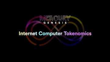 Talk | Internet Computer: Tokenomics (Dominic Williams)