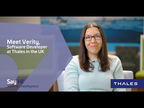 Code First Girls & Thales - Verity WOODCOCK