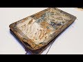 Restoration vintage Japanese tablets seriously damaged | Restore old broken first generation tablets