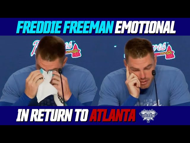 Emotional Freeman given ovation, ring in return to Atlanta