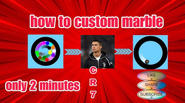 how to create own ball in simple marble race in 2 minutes