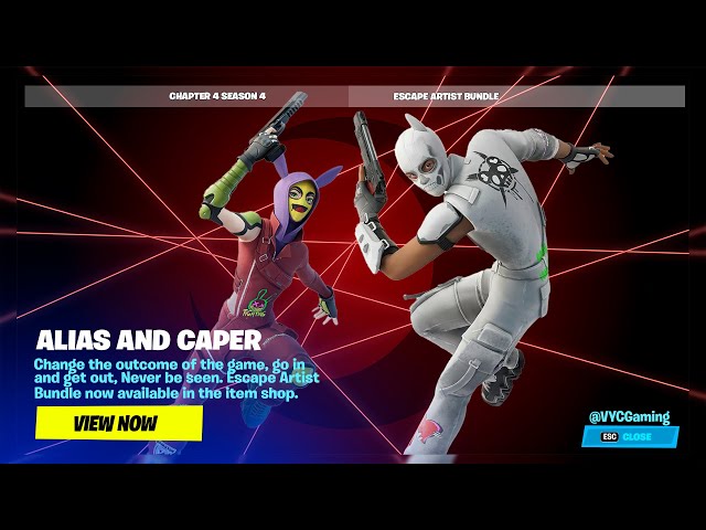 How to unlock all headgear for Caper or Alias #fyp #fortnite