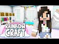 💙Decorating My House + Dying A Lot! Rainbowcraft Ep. 3