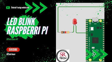 LED Blink Raspberri pi using Wokwi simulator