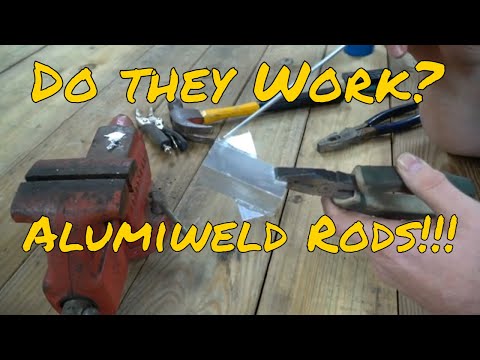 Alumiweld rods from Harbor Freight!  Do they work?  Can you easily weld aluminum with just propane?