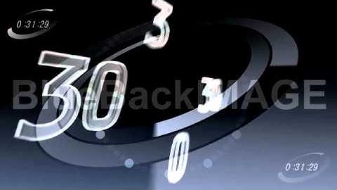 Stock Footage : countdown counter minutes timer opening 120 A2b1