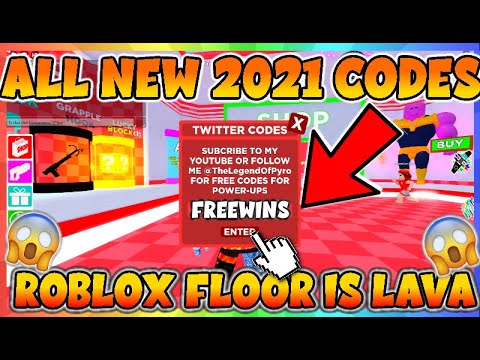All 2021 Codes New Working The Floor Is Lava Roblox You