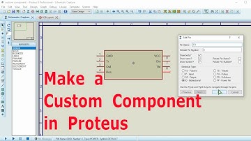 How to Make a Custom Component in Proteus
