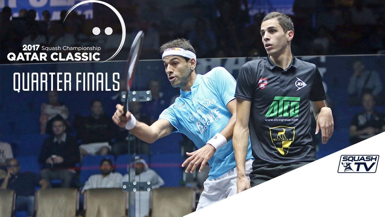 Squash Qatar Classic 2017 Quarter Final Roundup YouTube