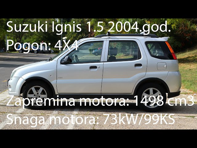 Essai Suzuki Ignis 2004 : plus grande, plus polyvalente