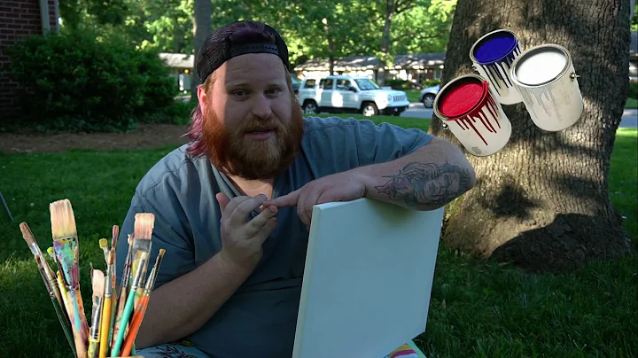 Create an Abstract Painting with Dustin!