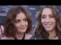 PLL Kiss & Tell! Troian Bellisario, Lucy Hale & More Spill Who's Gotten The MOST Action