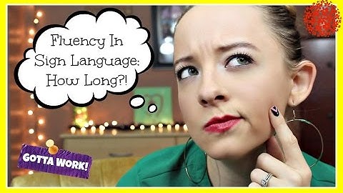 Fluency in Sign Language: How Long?! ┃ ASL Stew