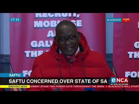 Saftu concerned over state of SA