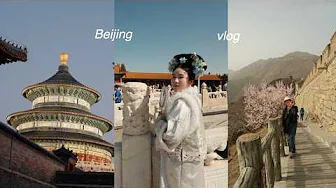 Beijing Vlog [北京] Great Wall, Forbidden City, Princess Transformation (gege) & Beijing Hotpot