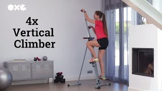 4x Vertical Climber Stair Climber Fitness Machine
