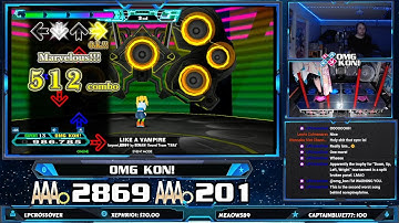OMG KON! | LIKE A VAMPIRE (S-EXPERT) PFC AAA 999,810 [DDR A20 PLUS]
