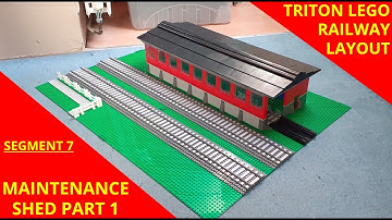 TLR Layout - Main | Maintenance shed - Part 1