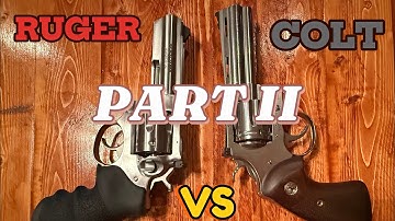 PART II…Ruger GP100 versus Colt Python. Which would you prefer? #pewpewlife #edc #revolver357