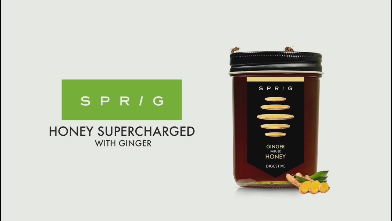 Sprig Real Ginger Honey: Supercharged Digestion
