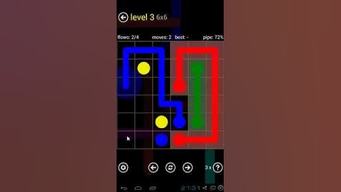 Flow Free - Regular Pack 6 x 6 Level 3