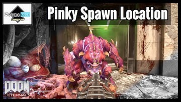 Doom Eternal: Pinky Farming/Spawn Location [Weapon Mastery - Kill 15 Pinkies with Full Auto mode]