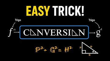 Convert Inverse Trigonometric Functions in Seconds | Pythagoras Shortcut