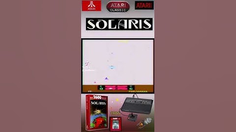 #atari #atari2600 #solaris #retro #videogames #80s #youtubeshorts #like #subscribe #play #gaming