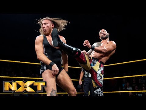 Ricochet vs. Pete Dunne - Champion vs. Champion Match: WWE NXT, Sept. 19, 2018