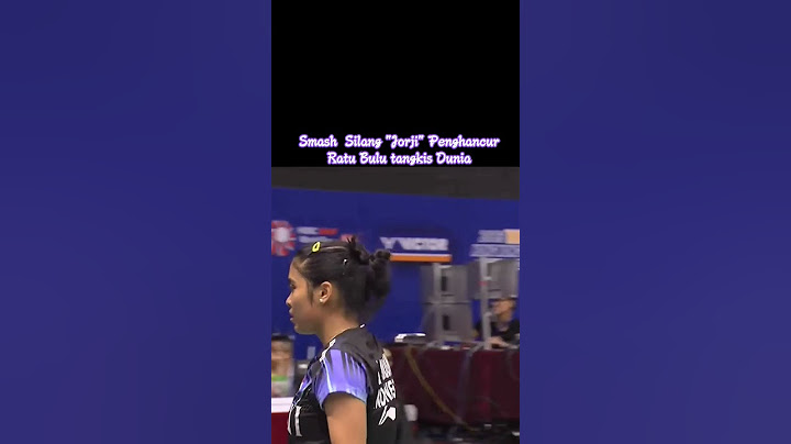 Gregoria Mariska Tunjung INDONESIA vs Carolina Marin SPANYOL
